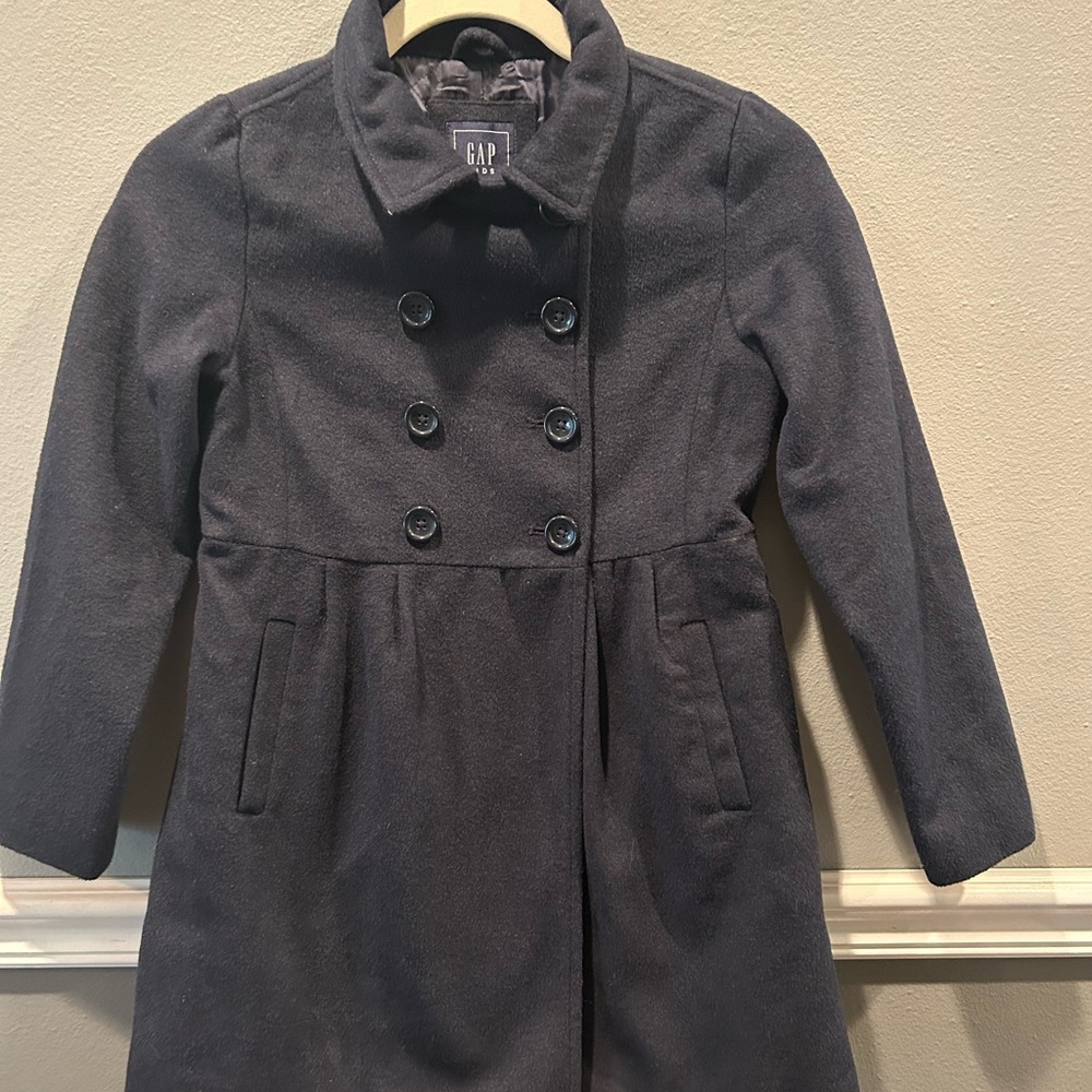 GAP Kids Navy Blue Pea Coat